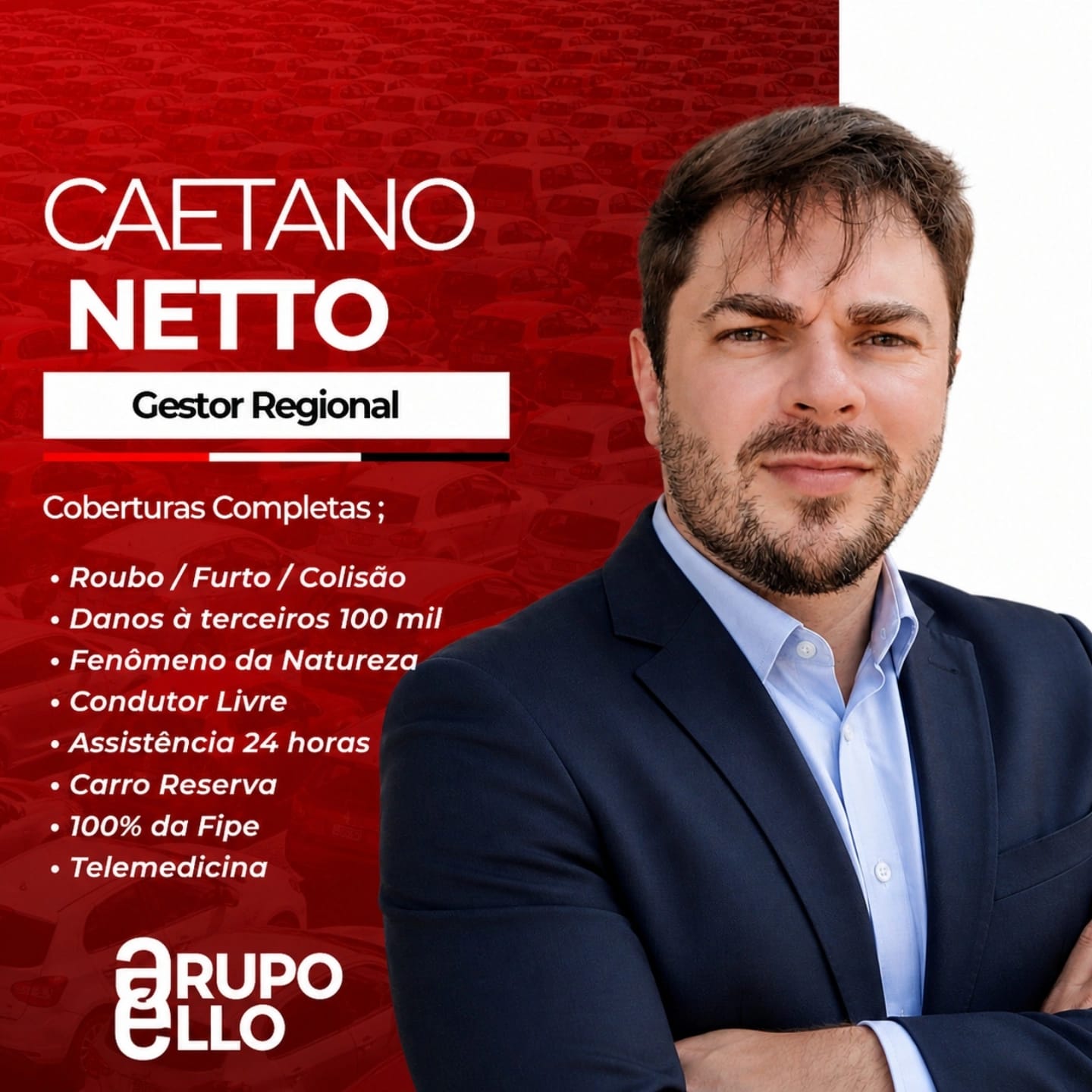 Caetano Netto, Gestor Regional